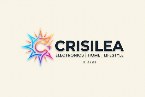 Crisilea-Logo auf Cremeweiß
